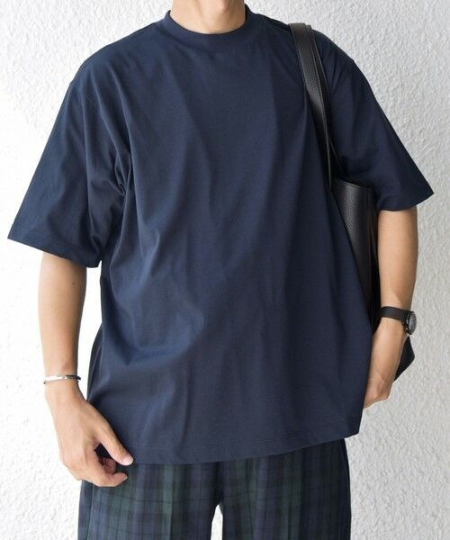 SHIPS / シップス Tシャツ | SHIPS any: JAPAN MADE ハイゲージ コットン リラックス リブネック Tシャツ◇ | 詳細29