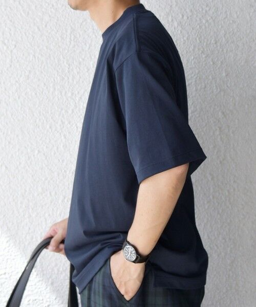 SHIPS / シップス Tシャツ | SHIPS any: JAPAN MADE ハイゲージ コットン リラックス リブネック Tシャツ◇ | 詳細30