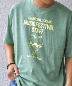 SHIPS / シップス Tシャツ | SCREEN STARS: ガーメントダイ フェード カラー レトロ グラフィック Tシャツ◇