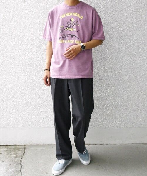 SHIPS / シップス Tシャツ | SCREEN STARS: ガーメントダイ フェード カラー レトロ グラフィック Tシャツ◇ | 詳細2