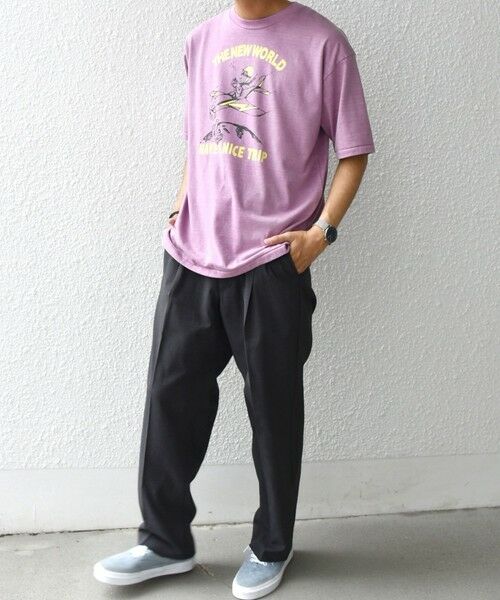 SHIPS / シップス Tシャツ | SCREEN STARS: ガーメントダイ フェード カラー レトロ グラフィック Tシャツ◇ | 詳細3