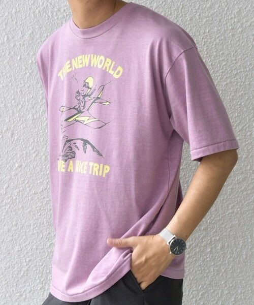 SHIPS / シップス Tシャツ | SCREEN STARS: ガーメントダイ フェード カラー レトロ グラフィック Tシャツ◇ | 詳細5