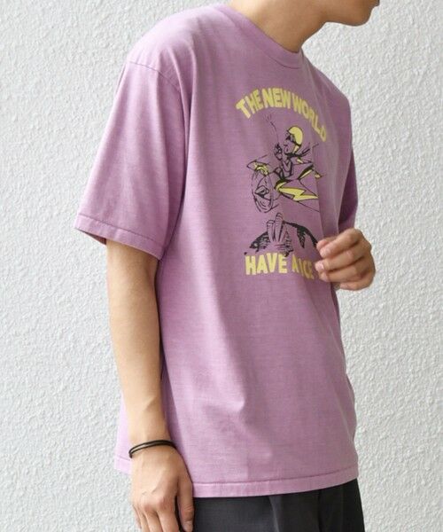 SHIPS / シップス Tシャツ | SCREEN STARS: ガーメントダイ フェード カラー レトロ グラフィック Tシャツ◇ | 詳細6