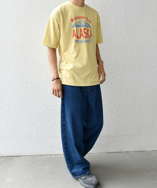 SHIPS / シップス Tシャツ | SCREEN STARS: ガーメントダイ フェード カラー レトロ グラフィック Tシャツ◇ | 詳細10