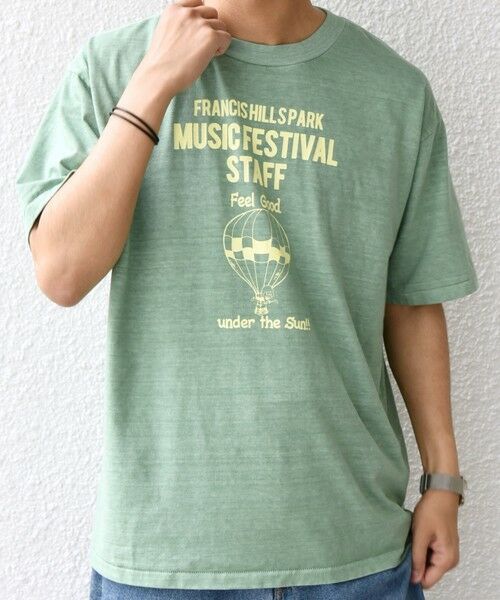 SHIPS / シップス Tシャツ | SCREEN STARS: ガーメントダイ フェード カラー レトロ グラフィック Tシャツ◇ | 詳細23