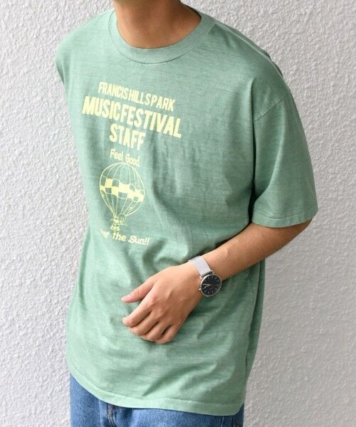 SHIPS / シップス Tシャツ | SCREEN STARS: ガーメントダイ フェード カラー レトロ グラフィック Tシャツ◇ | 詳細24