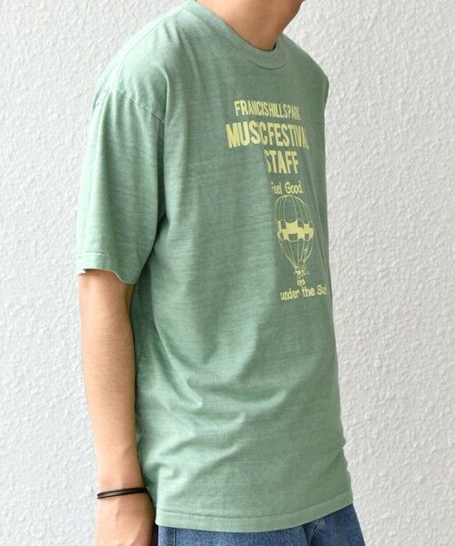 SHIPS / シップス Tシャツ | SCREEN STARS: ガーメントダイ フェード カラー レトロ グラフィック Tシャツ◇ | 詳細25