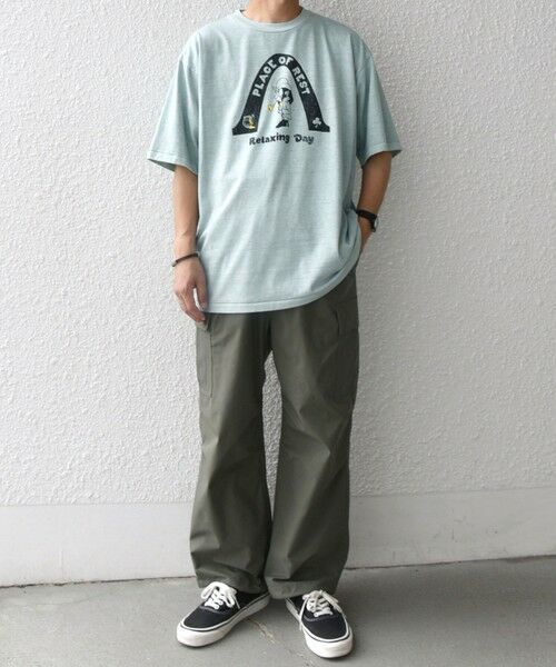 SHIPS / シップス Tシャツ | SCREEN STARS: ガーメントダイ フェード カラー レトロ グラフィック Tシャツ◇ | 詳細28