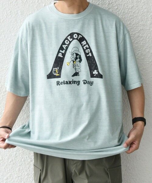 SHIPS / シップス Tシャツ | SCREEN STARS: ガーメントダイ フェード カラー レトロ グラフィック Tシャツ◇ | 詳細30