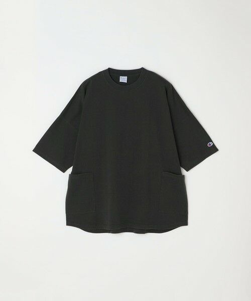 SHIPS / シップス Tシャツ | 【SHIPS any別注】Champion: ブリーチ ドルマン キャンプポケット Tシャツ◇ | 詳細6