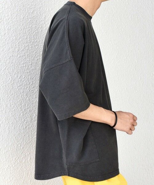 SHIPS / シップス Tシャツ | 【SHIPS any別注】Champion: ブリーチ ドルマン キャンプポケット Tシャツ◇ | 詳細5