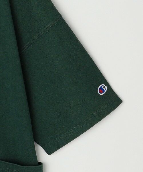 SHIPS / シップス Tシャツ | 【SHIPS any別注】Champion: ブリーチ ドルマン キャンプポケット Tシャツ◇ | 詳細23