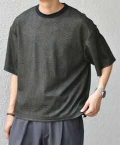 SHIPS / シップス Tシャツ | SHIPS any: ワッフル リラックス クルーネック Tシャツ◇