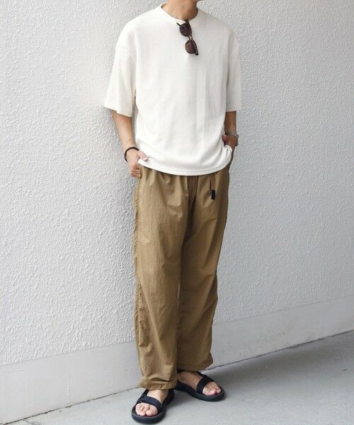 SHIPS / シップス Tシャツ | SHIPS any: ワッフル リラックス クルーネック Tシャツ◇ | 詳細1