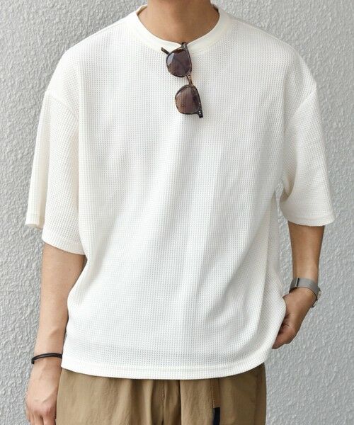 SHIPS / シップス Tシャツ | SHIPS any: ワッフル リラックス クルーネック Tシャツ◇ | 詳細3