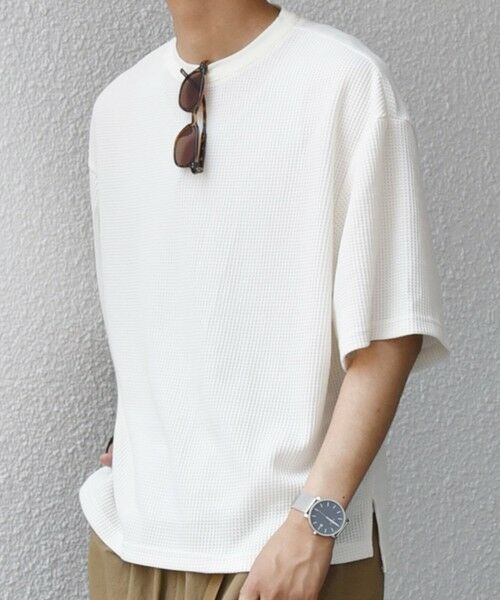 SHIPS / シップス Tシャツ | SHIPS any: ワッフル リラックス クルーネック Tシャツ◇ | 詳細4