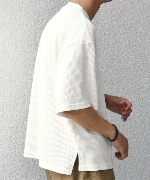 SHIPS / シップス Tシャツ | SHIPS any: ワッフル リラックス クルーネック Tシャツ◇ | 詳細5