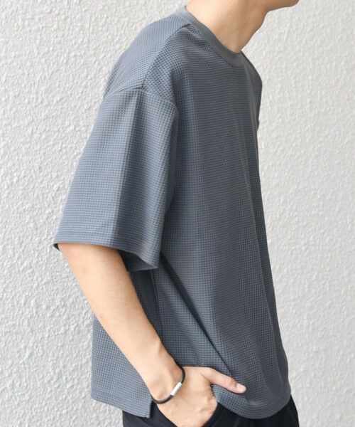 SHIPS / シップス Tシャツ | SHIPS any: ワッフル リラックス クルーネック Tシャツ◇ | 詳細17