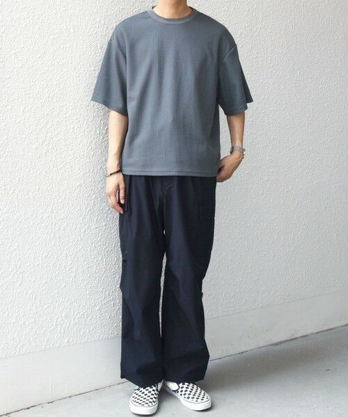 SHIPS / シップス Tシャツ | SHIPS any: ワッフル リラックス クルーネック Tシャツ◇ | 詳細13