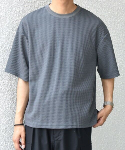 SHIPS / シップス Tシャツ | SHIPS any: ワッフル リラックス クルーネック Tシャツ◇ | 詳細15