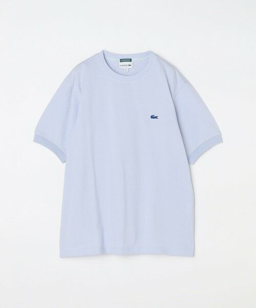 SHIPS / シップス Tシャツ | 【SHIPS any別注】LACOSTE: ワンポイント ロゴ ピケ クルーネック Tシャツ 24SS◇ | 詳細18
