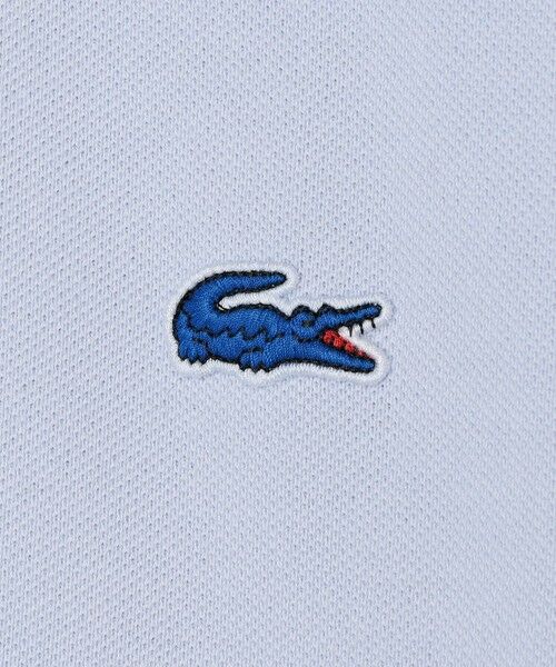 SHIPS / シップス Tシャツ | 【SHIPS any別注】LACOSTE: ワンポイント ロゴ ピケ クルーネック Tシャツ 24SS◇ | 詳細22