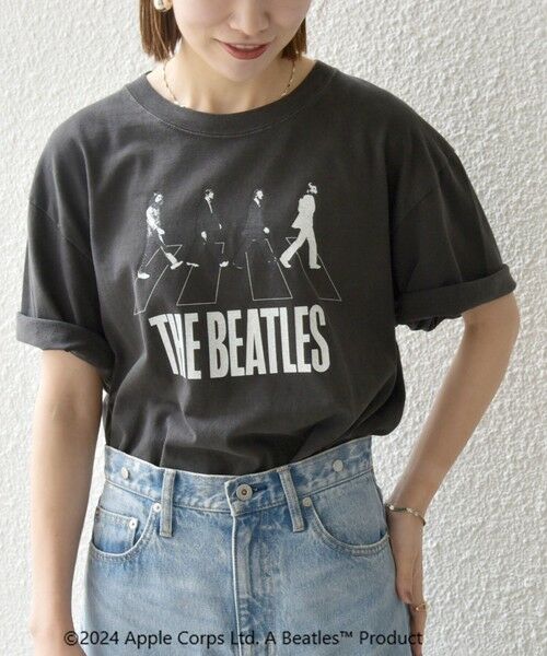 SHIPS / シップス Tシャツ | GOOD ROCK SPEED: ミュージック グラフィック プリント バンド Tシャツ◇(グレー系)