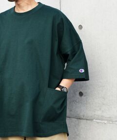 SHIPS / シップス Tシャツ | 【SHIPS any別注】Champion: ドルマン キャンプポケット Tシャツ 25SS◇