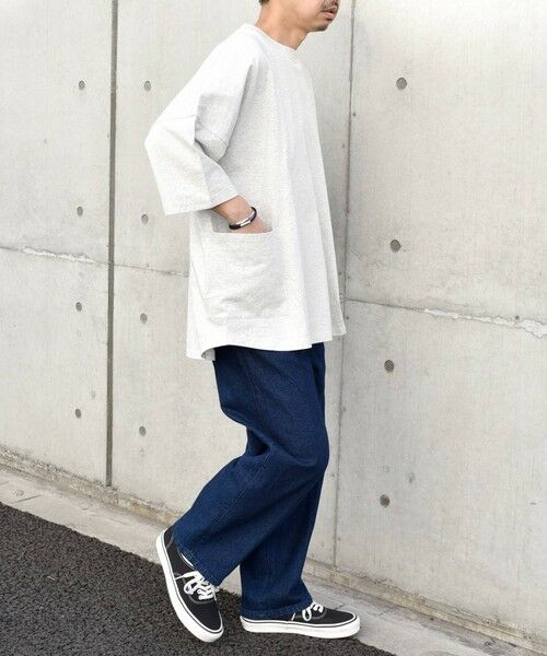 SHIPS / シップス Tシャツ | 【SHIPS any別注】Champion: ドルマン キャンプポケット Tシャツ 25SS◇ | 詳細12