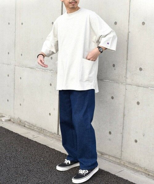 SHIPS / シップス Tシャツ | 【SHIPS any別注】Champion: ドルマン キャンプポケット Tシャツ 25SS◇ | 詳細11