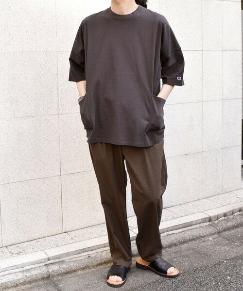 SHIPS / シップス Tシャツ | 【SHIPS any別注】Champion: ドルマン キャンプポケット Tシャツ 25SS◇ | 詳細24