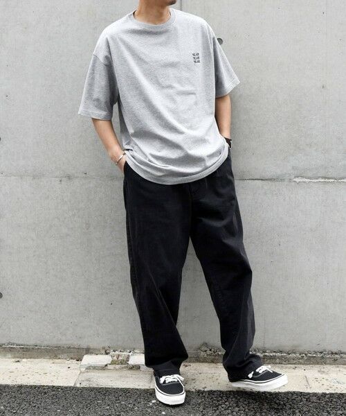 SHIPS / シップス Tシャツ | 【WEB限定】SHIPS any: BLAH BLAH BLAH.ワンポイント 刺繍 ルーズ Tシャツ(ユニセックス)◇ | 詳細10