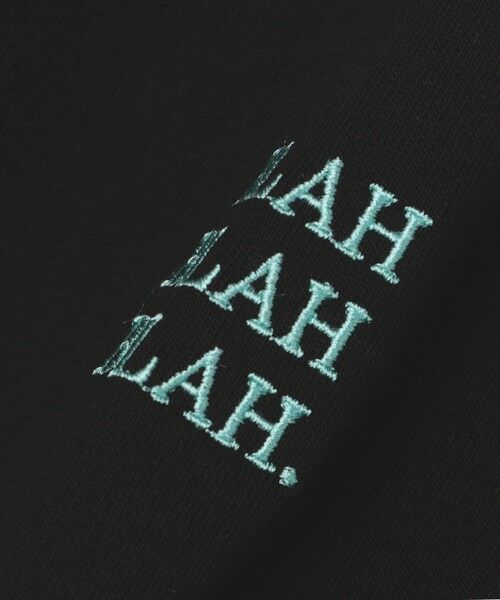 SHIPS / シップス Tシャツ | 【WEB限定】SHIPS any: BLAH BLAH BLAH.ワンポイント 刺繍 ルーズ Tシャツ(ユニセックス)◇ | 詳細25