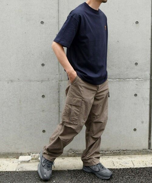 SHIPS / シップス Tシャツ | 【WEB限定】SHIPS any: BLAH BLAH BLAH.ワンポイント 刺繍 ルーズ Tシャツ(ユニセックス)◇ | 詳細27