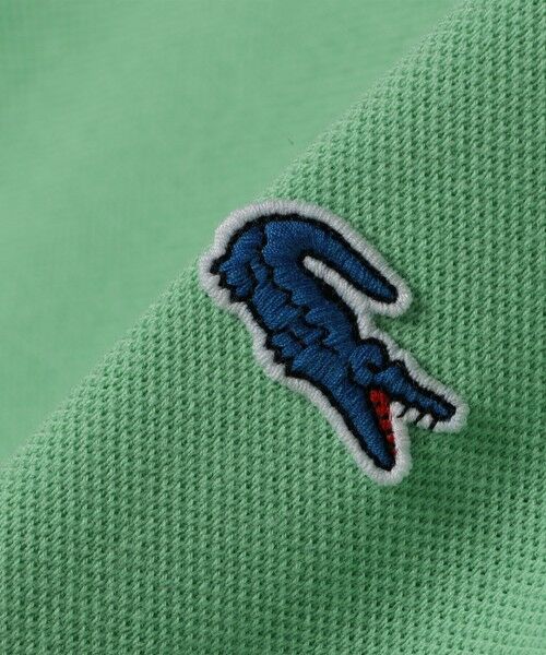 SHIPS / シップス Tシャツ | 【SHIPS any別注】LACOSTE: ワンポイント ロゴ ピケ クルーネック Tシャツ 25SS◇ | 詳細20
