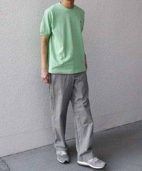 SHIPS / シップス Tシャツ | 【SHIPS any別注】LACOSTE: ワンポイント ロゴ ピケ クルーネック Tシャツ 25SS◇ | 詳細10