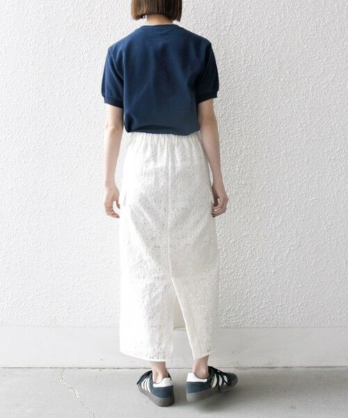 SHIPS / シップス Tシャツ | 【SHIPS any別注】LACOSTE: ワンポイント ロゴ ピケ クルーネック Tシャツ 25SS◇ | 詳細23