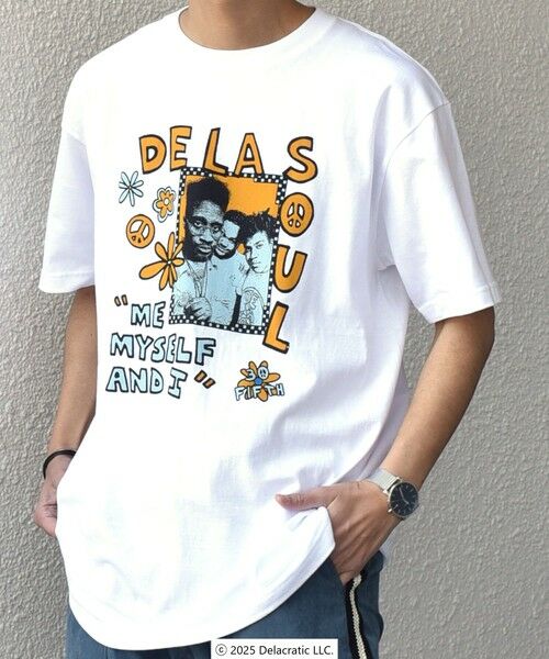 SHIPS / シップス Tシャツ | GOOD ROCK SPEED: ミュージック グラフィック プリント バンド Tシャツ 25SS◇(ホワイト)