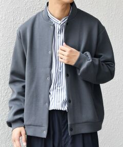 SHIPS / シップス カーディガン・ボレロ | SHIPS any: クリア ダンボール スナップ ボタン カーディガン (セットアップ対応)◆