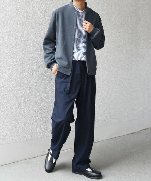 SHIPS / シップス カーディガン・ボレロ | SHIPS any: クリア ダンボール スナップ ボタン カーディガン (セットアップ対応)◆ | 詳細2