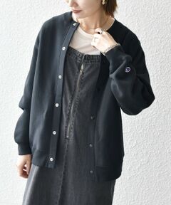 SHIPS / シップス カーディガン・ボレロ | 【SHIPS any別注】Champion: リバースウィーブ(R) クルーネック カーディガン◇