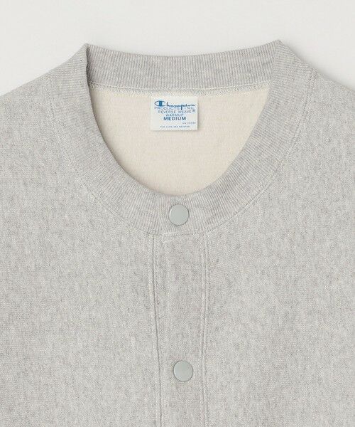SHIPS / シップス カーディガン・ボレロ | 【SHIPS any別注】Champion: リバースウィーブ(R) クルーネック カーディガン◇ | 詳細10