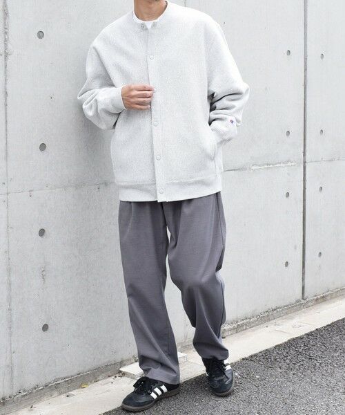 SHIPS / シップス カーディガン・ボレロ | 【SHIPS any別注】Champion: リバースウィーブ(R) クルーネック カーディガン◇ | 詳細3