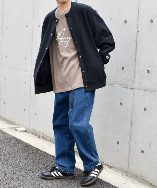 SHIPS / シップス カーディガン・ボレロ | 【SHIPS any別注】Champion: リバースウィーブ(R) クルーネック カーディガン◇ | 詳細17