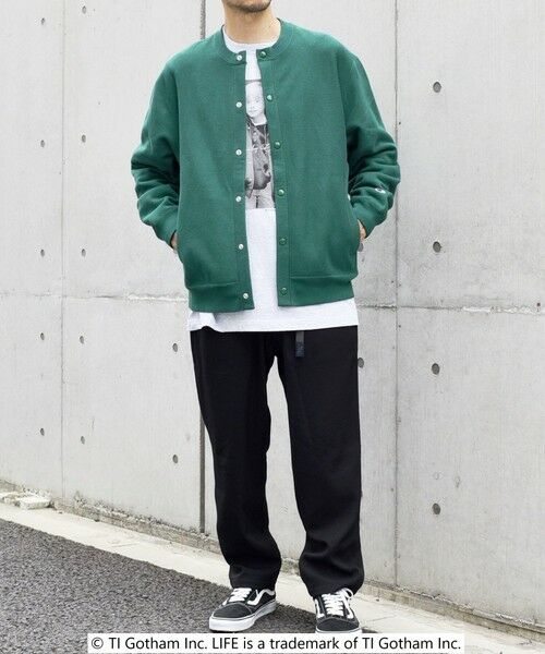 SHIPS / シップス カーディガン・ボレロ | 【SHIPS any別注】Champion: リバースウィーブ(R) クルーネック カーディガン◇ | 詳細25