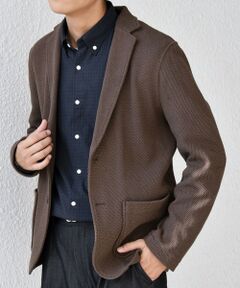 SHIPS / シップス テーラードジャケット | SHIPS any:〈洗濯機可能〉TEXBRID(R) タックハニカム ニッティング ジャケット 25AW◇