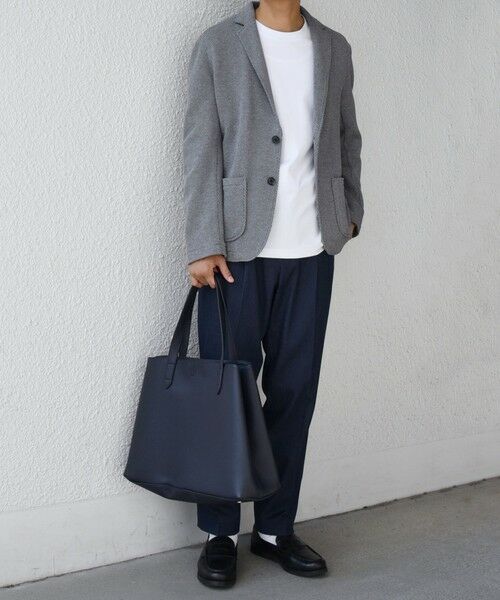 SHIPS / シップス テーラードジャケット | SHIPS any:〈洗濯機可能〉TEXBRID(R) タックハニカム ニッティング ジャケット 25AW◇ | 詳細1