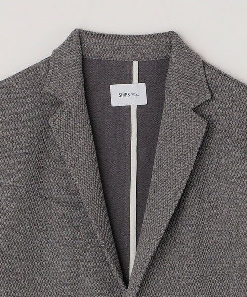 SHIPS / シップス テーラードジャケット | SHIPS any:〈洗濯機可能〉TEXBRID(R) タックハニカム ニッティング ジャケット 25AW◇ | 詳細9