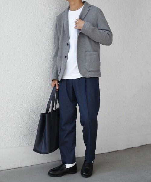 SHIPS / シップス テーラードジャケット | SHIPS any:〈洗濯機可能〉TEXBRID(R) タックハニカム ニッティング ジャケット 25AW◇ | 詳細2