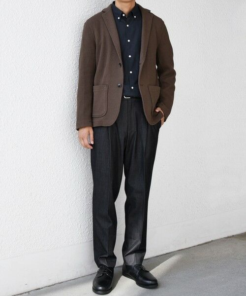 SHIPS / シップス テーラードジャケット | SHIPS any:〈洗濯機可能〉TEXBRID(R) タックハニカム ニッティング ジャケット 25AW◇ | 詳細18